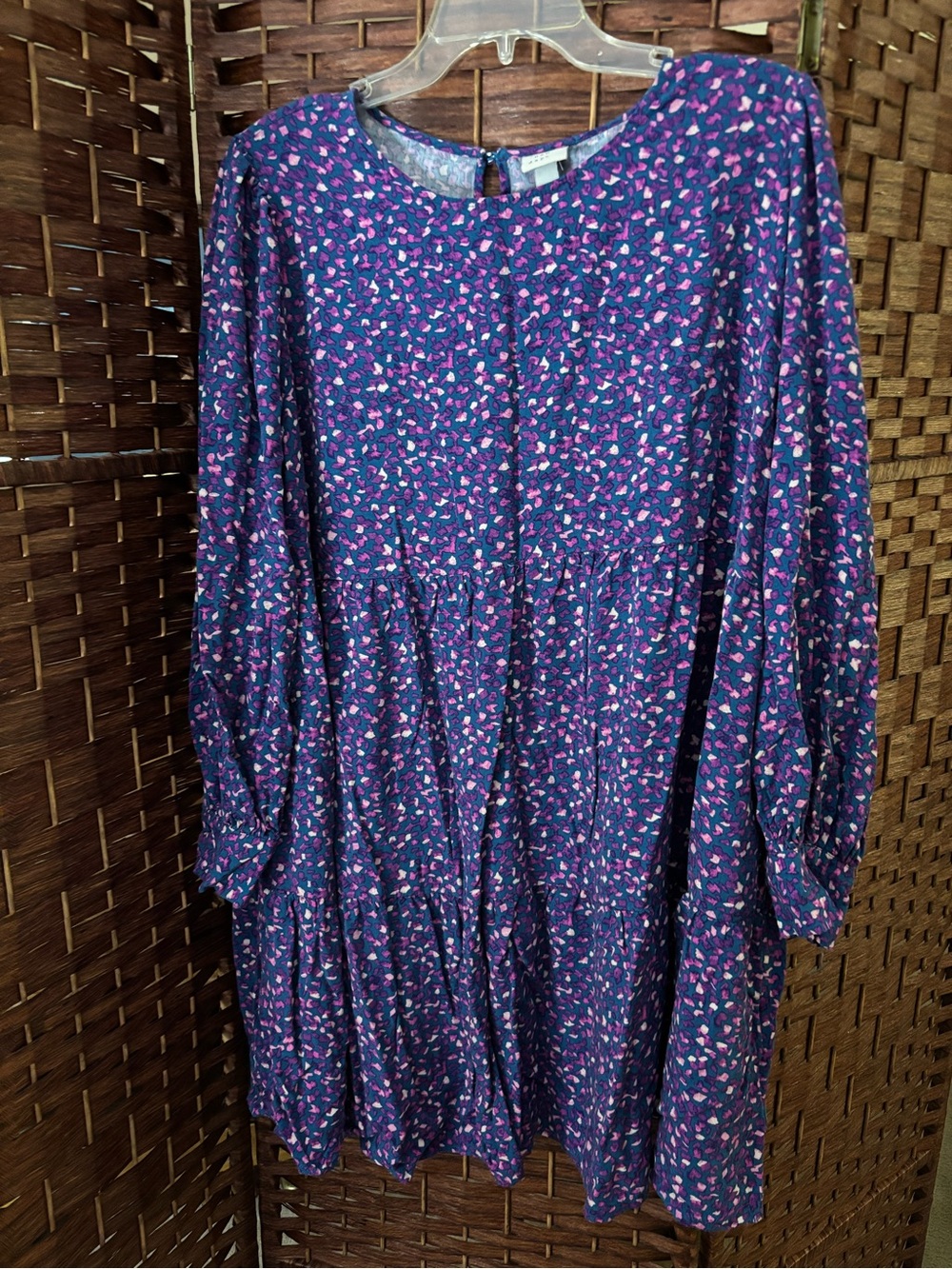 A New Day Vibrant Long Sleeved Tent Dress
